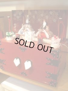 画像1: 雅ひな・和箪笥飾り〜一秀作・木目込〜 (1)